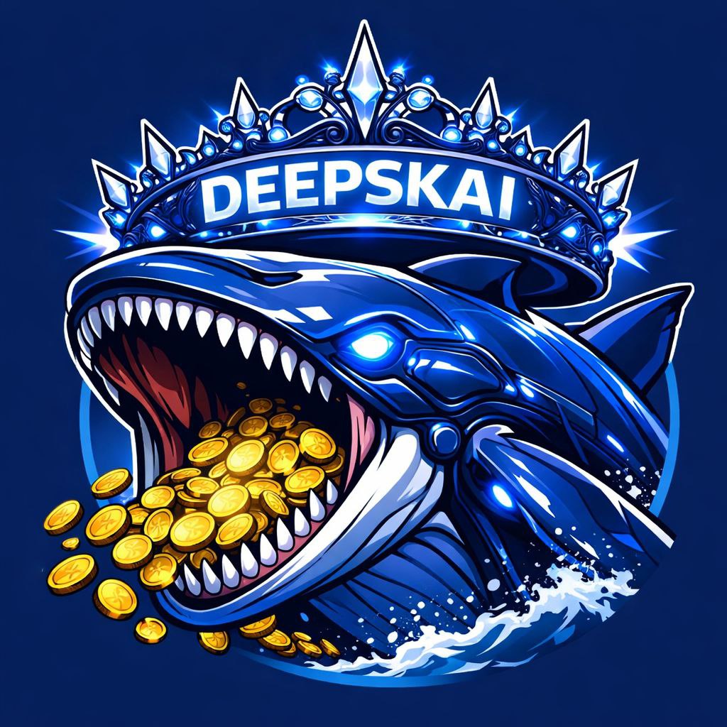 DeepSeek AI Trading Logo